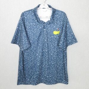 Masters Golf Polo Shirt Augusta‎ National Golf Course Print GarmentOne Mens XL